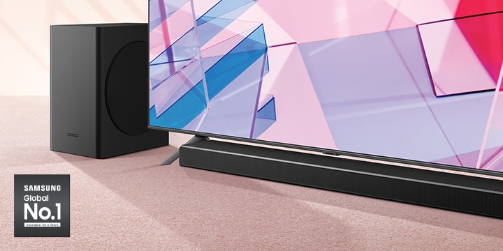 5 1 Ch Soundbar Q60t Hw Q60t Zw 台灣三星電子