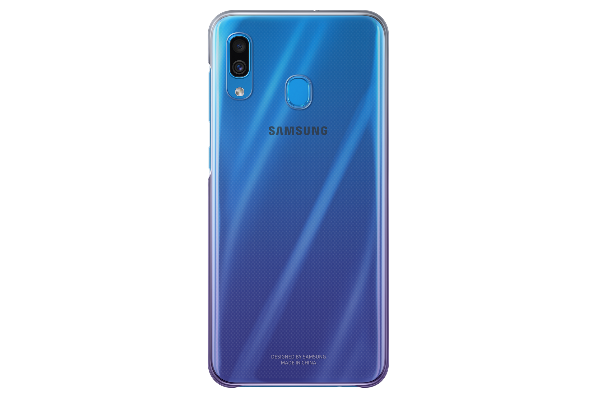 Galaxy A30 漸層透明背蓋 Samsung 支援台灣