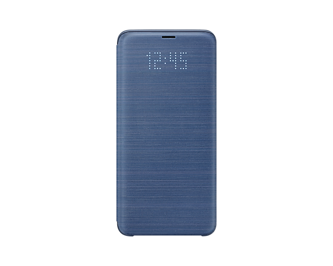 Galaxy S9+ LED皮革翻頁式皮套