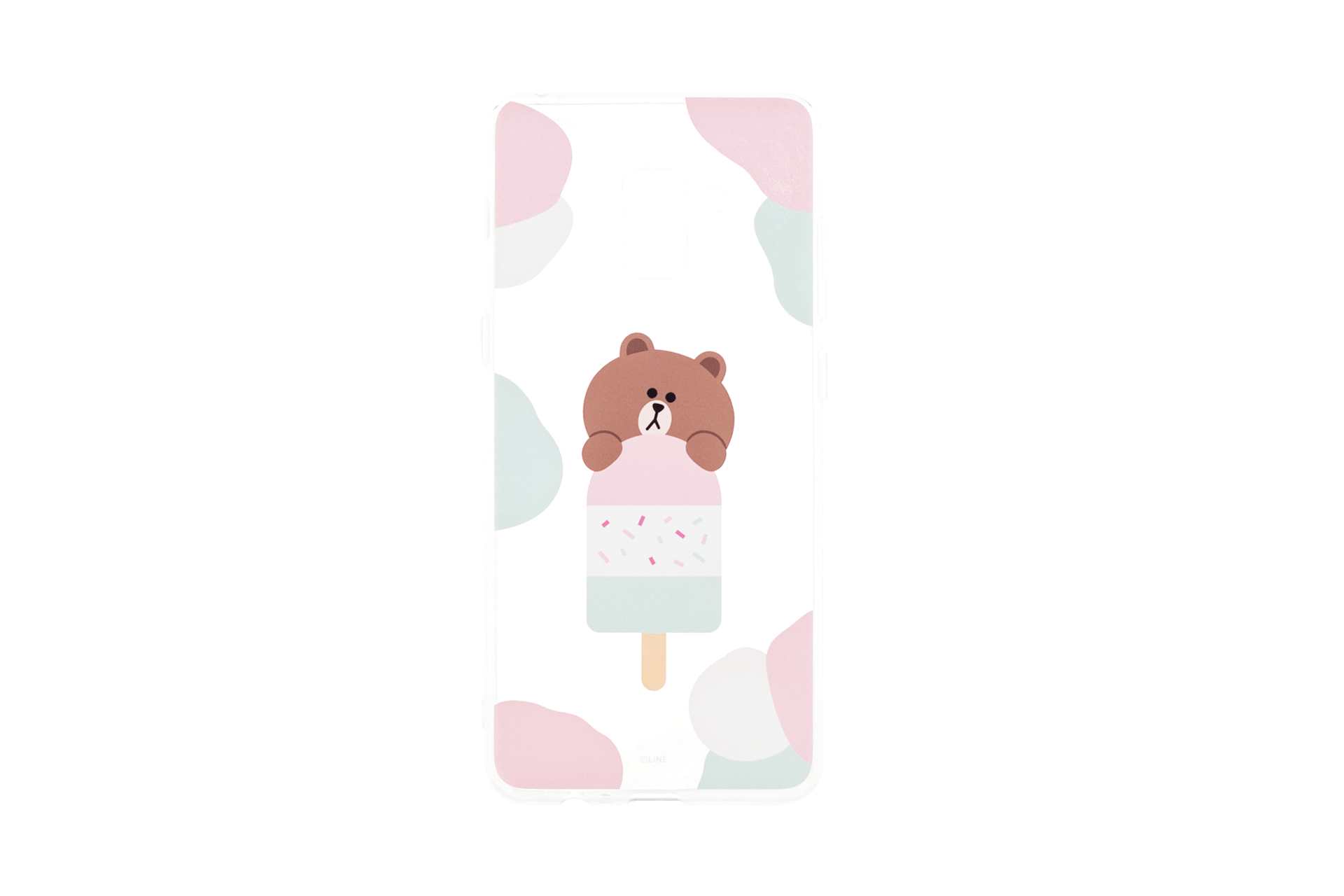 GALAXY A8+ LINE FRIENDS 背蓋