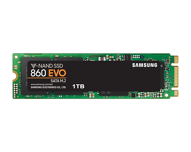 SSD Накопичувач Samsung 860 EVO SATA III M2 1Тб MZ-N6E1T0BW - фото 1