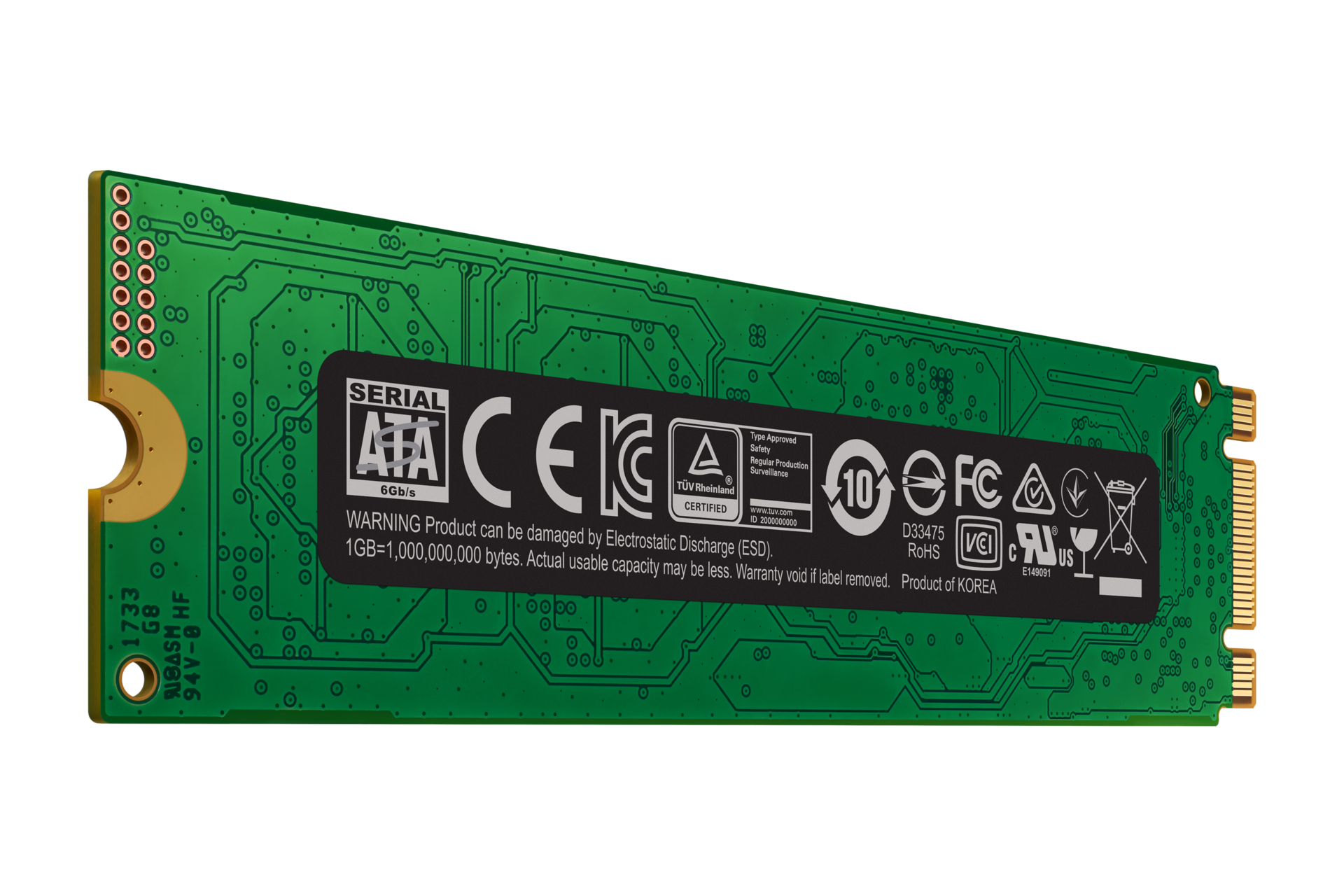 SSD Накопичувач Samsung 860 EVO SATA III M2 256Гб MZ-N6E250BW - фото 6