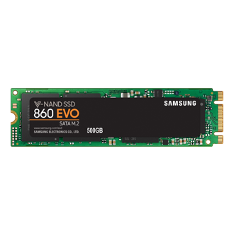 SSD накопичувач Samsung 860 EVO SATA III M2 500Гб MZ-N6E500BW - фото 1