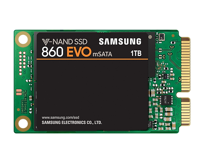 SSD накопичувач Samsung 860 EVO mSATA 1Тб MZ-M6E1T0BW - фото 1