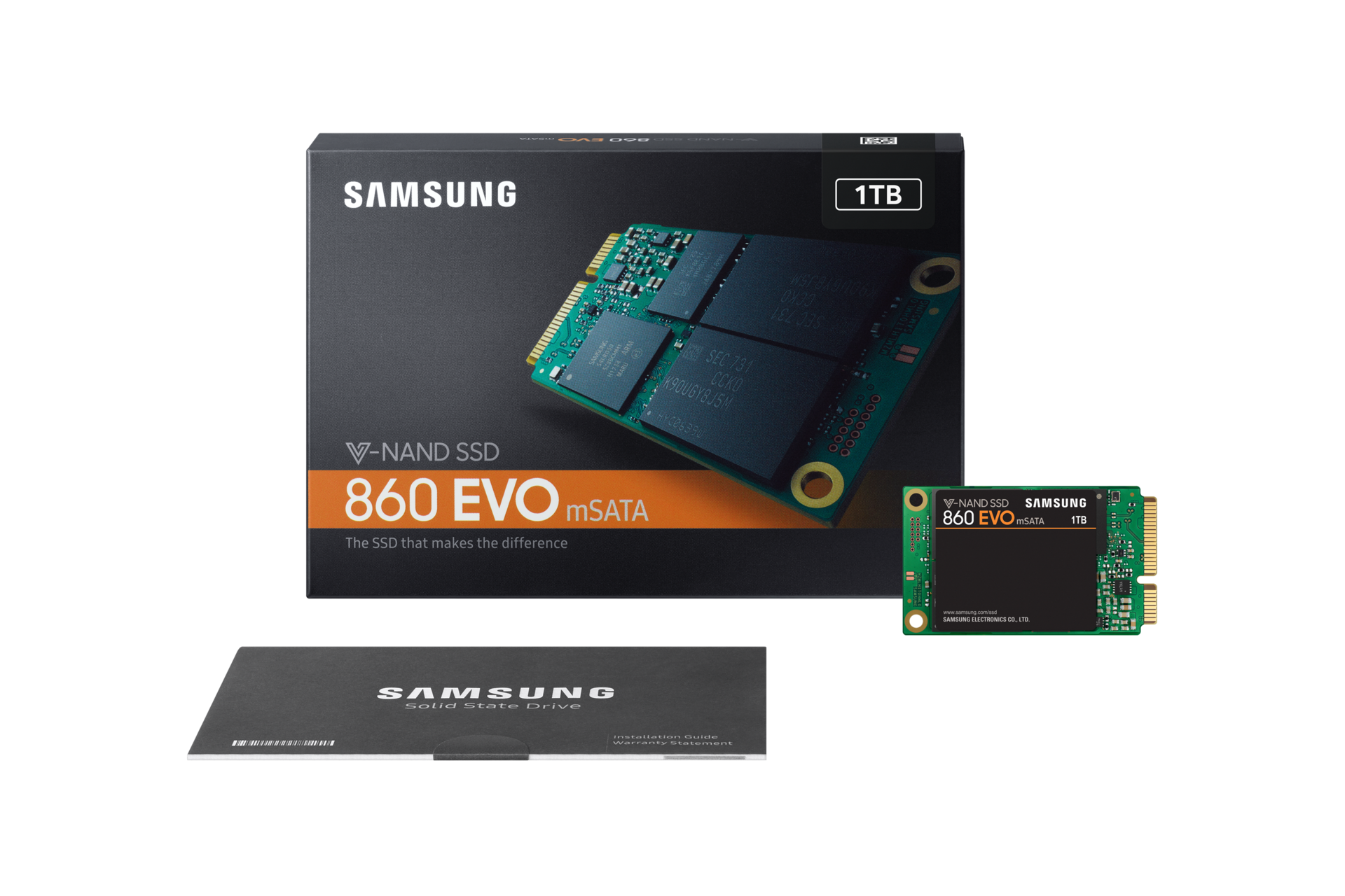 SSD накопичувач Samsung 860 EVO mSATA 1Тб MZ-M6E1T0BW - фото 10