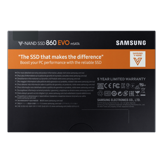 SSD накопичувач Samsung 860 EVO mSATA 512Гб MZ-M6E500BW - фото 8