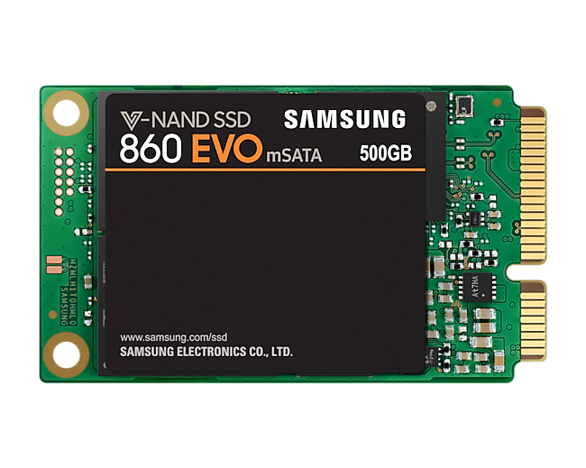 SSD накопичувач Samsung 860 EVO mSATA 512Гб MZ-M6E500BW - фото 1