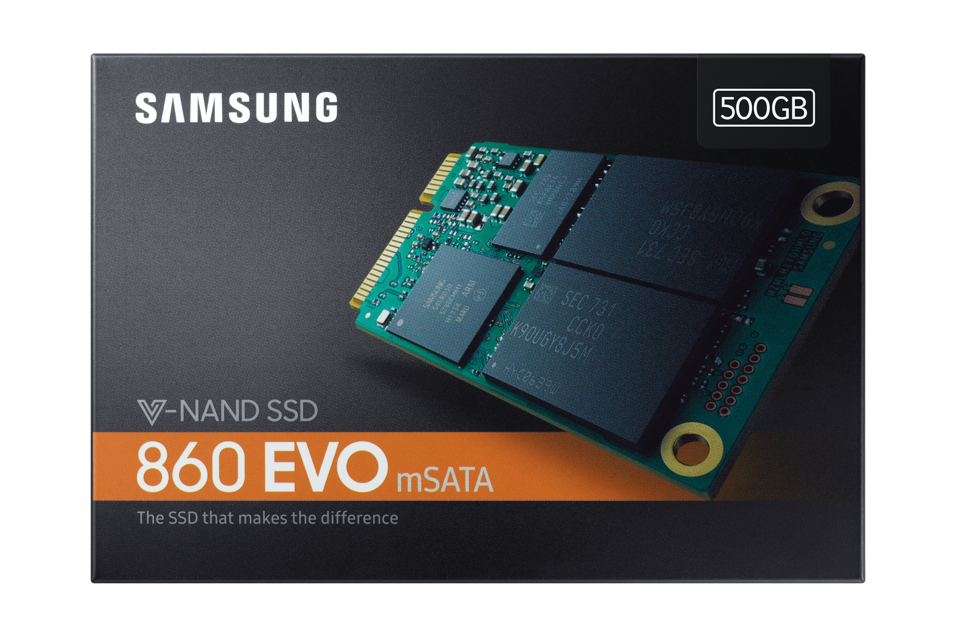 SSD накопичувач Samsung 860 EVO mSATA 512Гб MZ-M6E500BW - фото 7