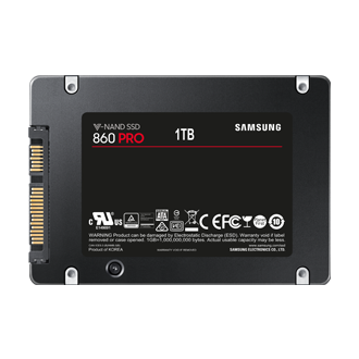 SSD накопичувач Samsung 860 PRO SATA III 2.5" 1Тб MZ-76P1T0BW - фото 2