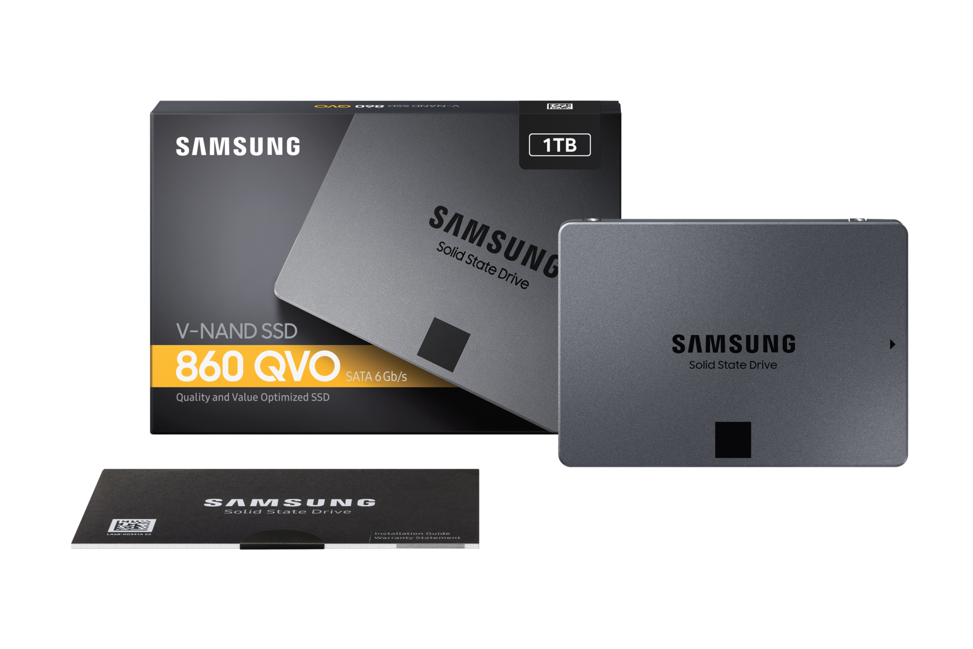 SSD накопичувач Samsung 860 QVO SATA III 2.5" 1Тб MZ-76Q1T0BW - фото 9