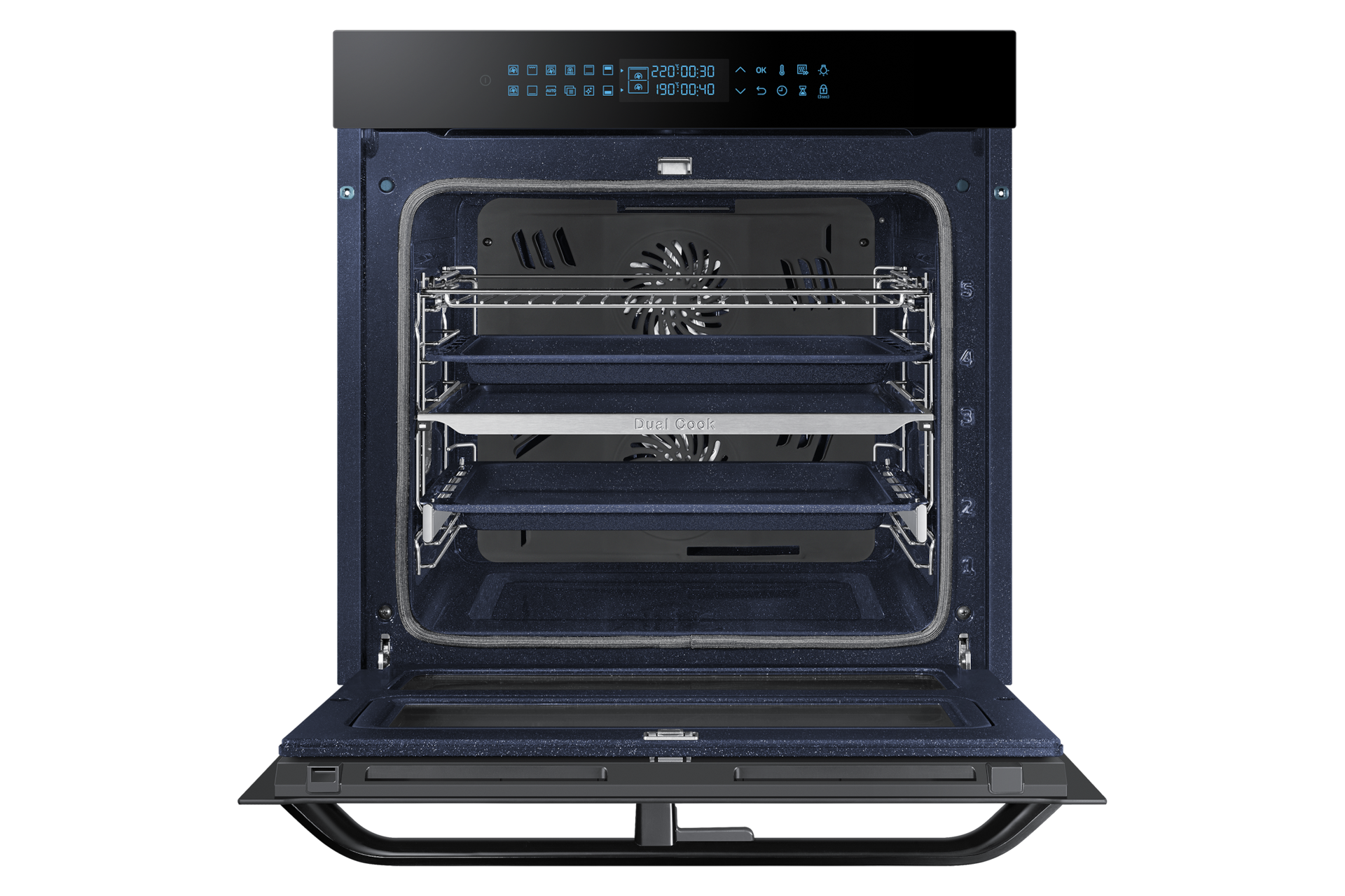 Духова шафа NV75N7646RB/WT з Dual Cook Flex, 75л - фото 3