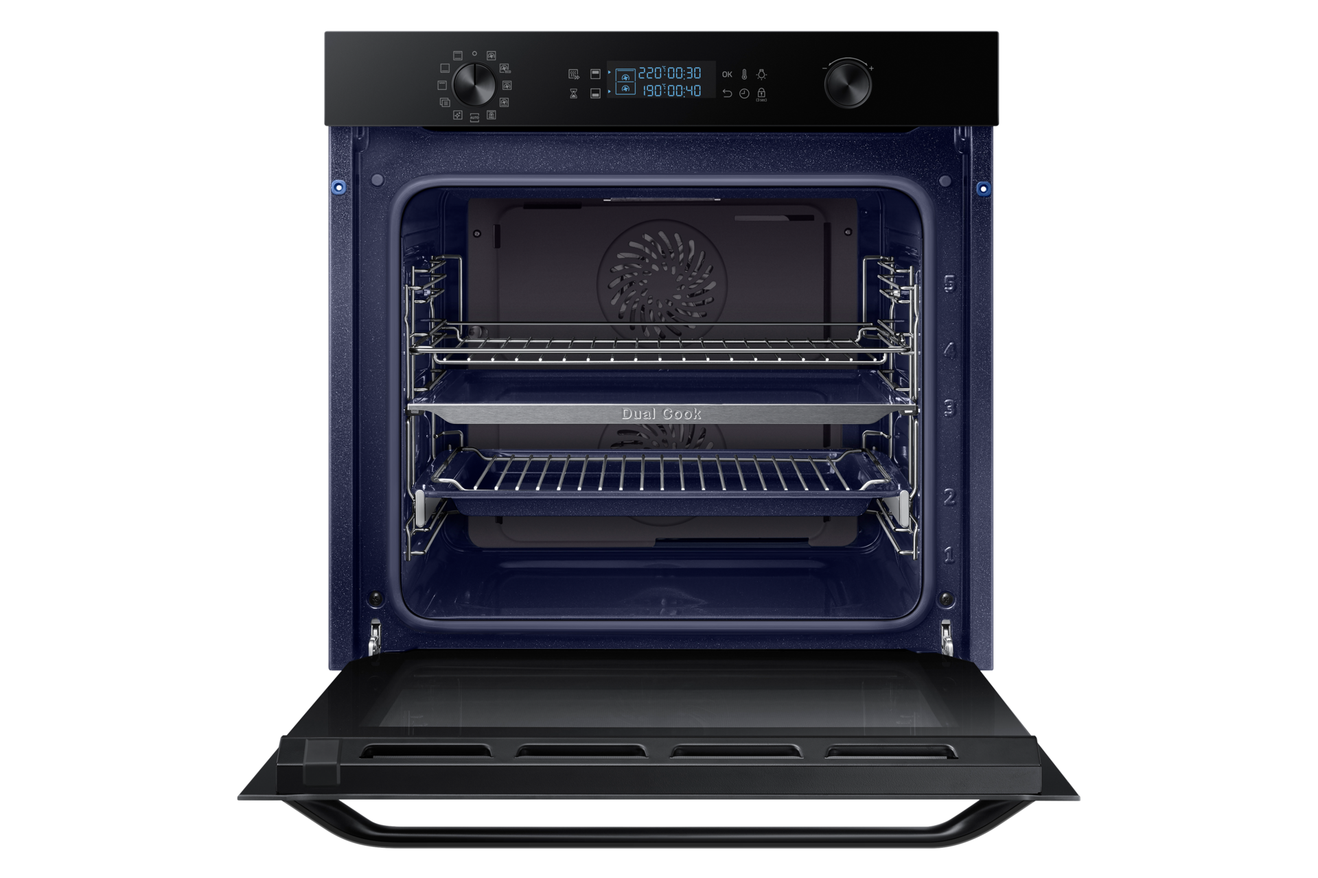 Духова шафа NV75K5541RB з Dual Cook, 75л - фото 2