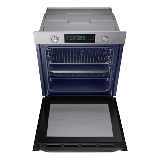Духова шафа NV75K5541RS з Dual Cook, 75л - фото front-over silver