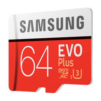 Карта пам'ті Samsung EVO Plus 64Гб із швидкістю читання до 100 MB/s MB-MC64GA/RU + SD-адаптер  - фото 2