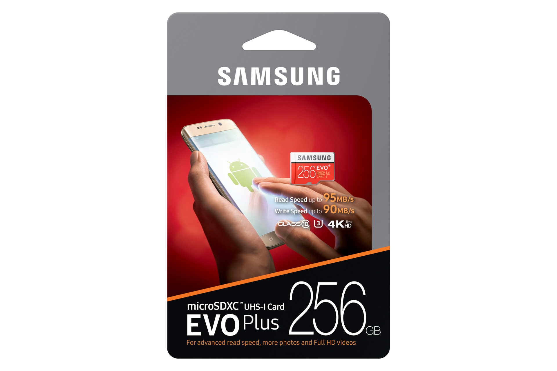 Карта пам'ті Samsung Micro SD EVO Plus 256Gb MB-MC256DA/RU - фото 4