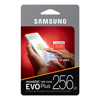 Карта пам'ті Samsung Micro SD EVO Plus 256Gb MB-MC256DA/RU - фото 4