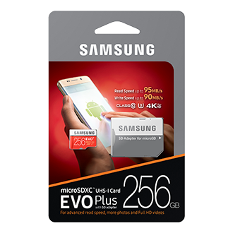 Карта пам'ті Samsung Micro SD EVO Plus 256Gb MB-MC256DA/RU - фото 5