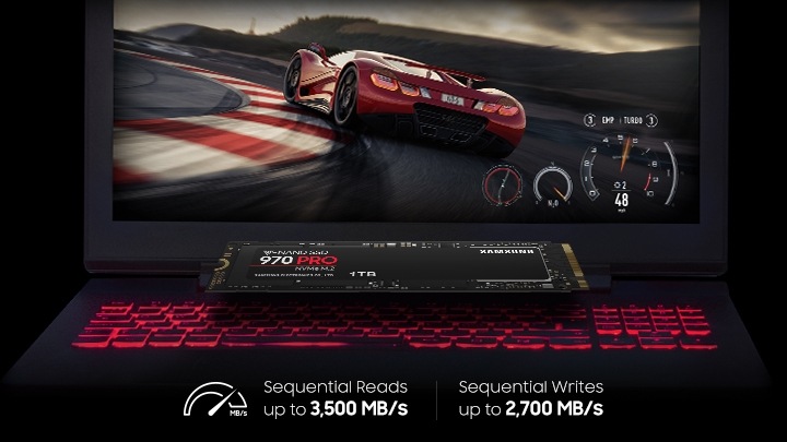 SSD накопичувач Samsung 970 Pro 512GB NVMe M.2 (MZ-V7P512BW