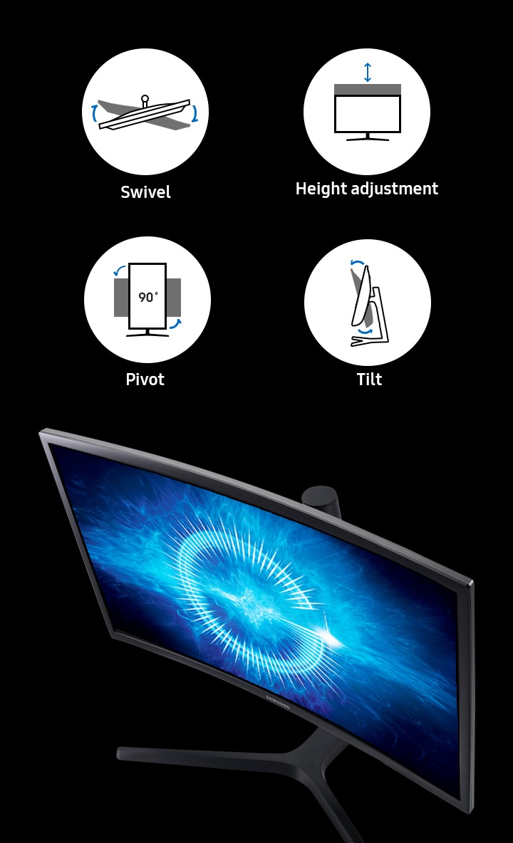 Купити Вигнутий Ігровий Монітор Samsung 27