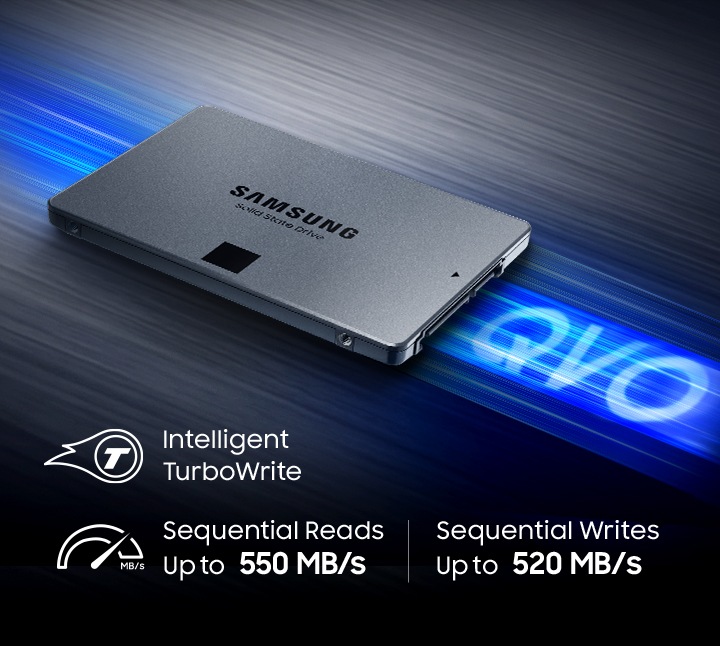 SSD накопичувач Samsung 860 QVO 1TB SATA III 2.5