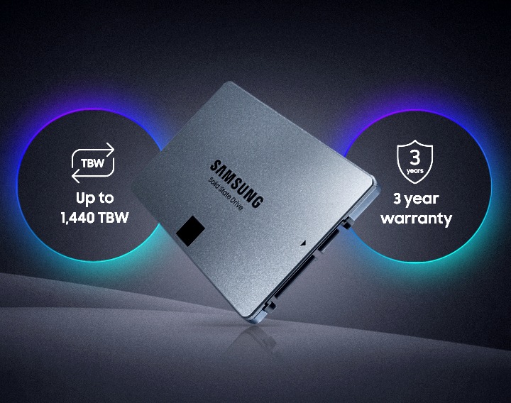 SSD накопичувач Samsung 860 QVO 1TB SATA III 2.5