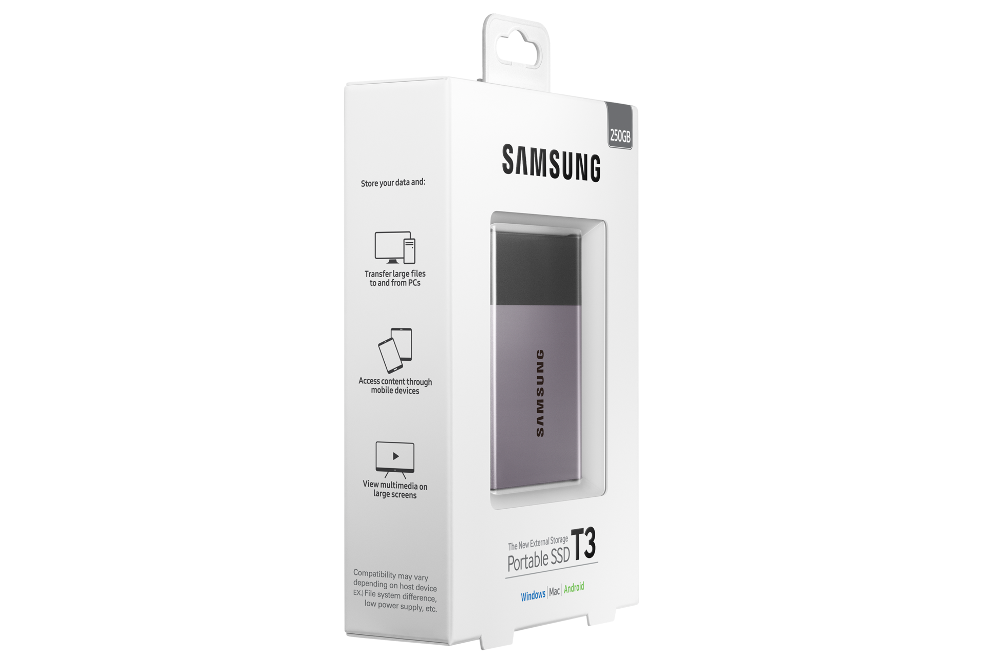 Портативний твердотільний накопичувач 250 млрд байт MU-PT250B (SSD T3) - фото 9