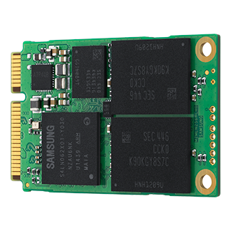 Накопичувач SSD 850 Evo mSata MZ-M5E250 - фото r-persp-front black