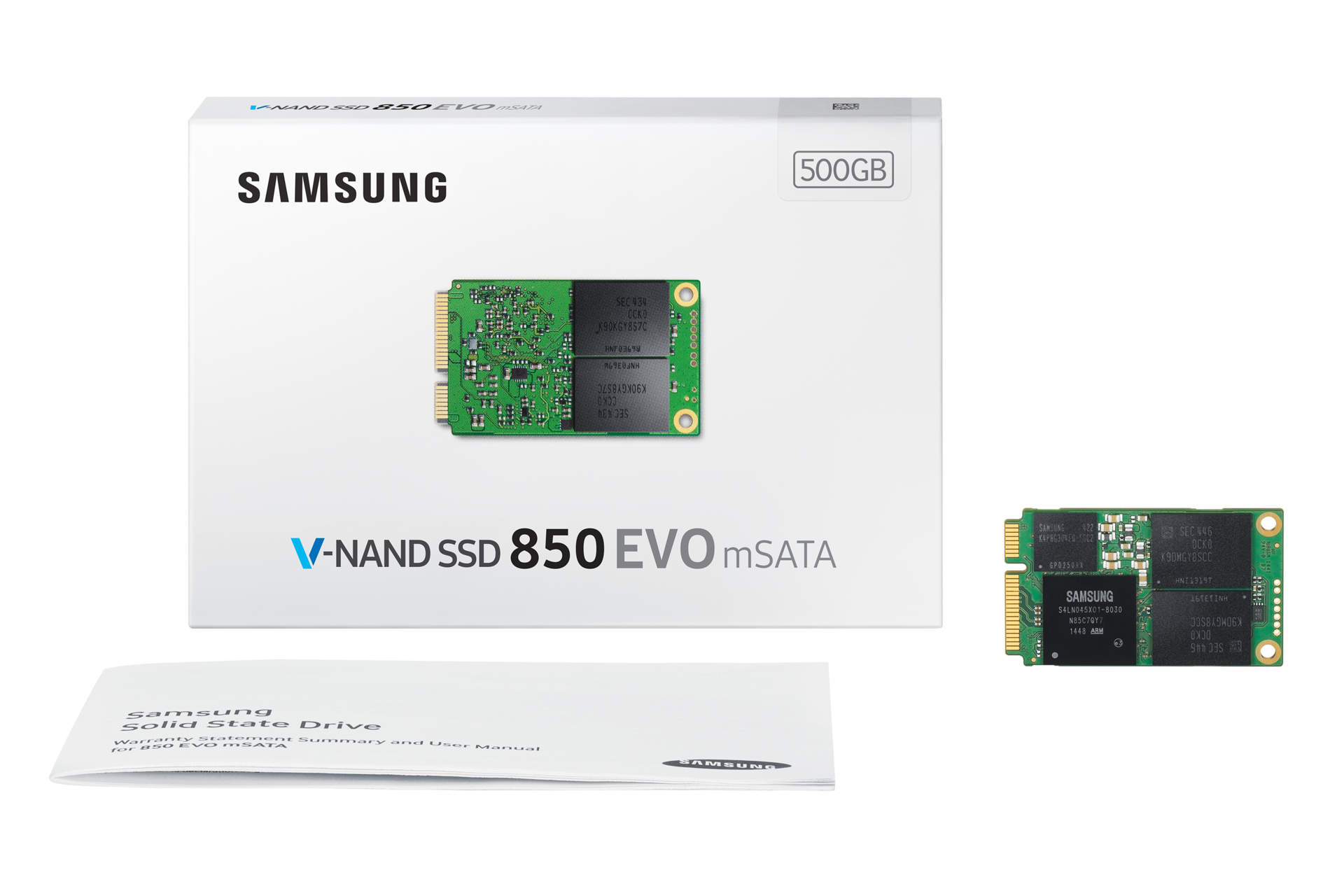 Накопичувач SSD 850 Evo mSata MZ-M5E500 - фото 14