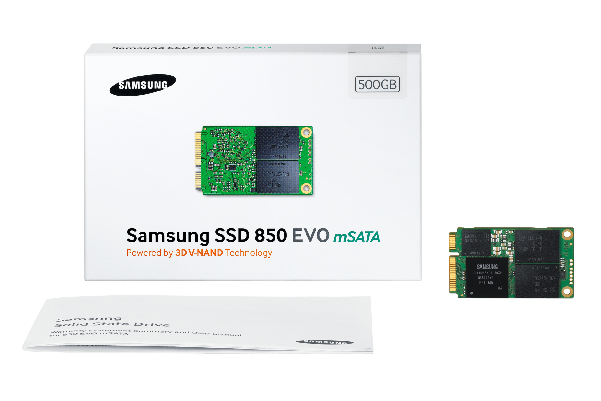 Накопичувач SSD 850 Evo mSata MZ-M5E500 - фото 11