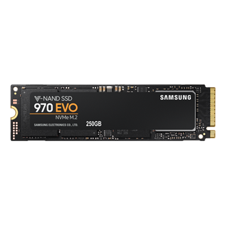 Твердотільний SSD накопичувач Samsung 970 EVO NVMe M2 250Гб MZ-V7E250BW - фото 1