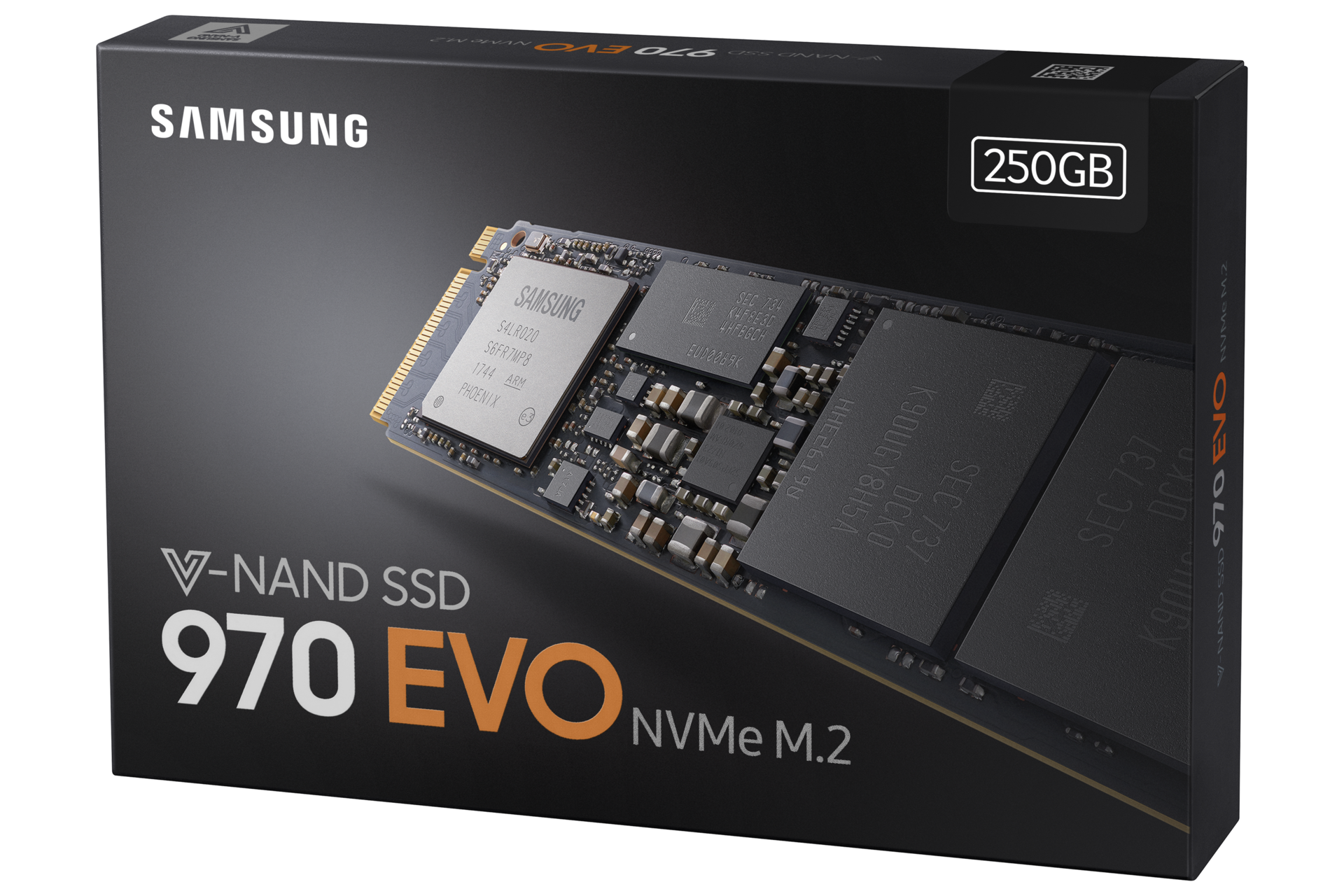 Твердотільний SSD накопичувач Samsung 970 EVO NVMe M2 250Гб MZ-V7E250BW - фото 7