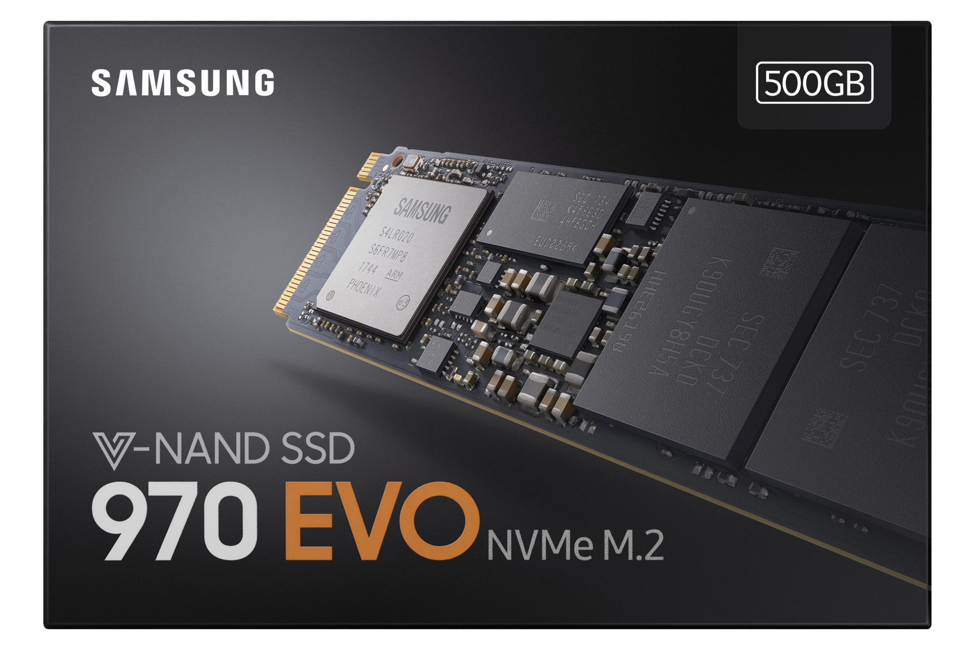 Твердотільний SSD накопичувач Samsung 970 EVO NVMe M2 500Гб MZ-V7E500BW - фото 5