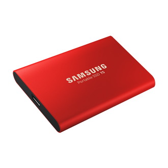Портативний SSD Накопичувач Samsung T5 Red 1Тб MU-PA1T0R/WW - фото 5