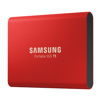 Портативний SSD Накопичувач Samsung T5 Red 1Тб MU-PA1T0R/WW - фото 4