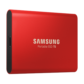 Портативний SSD Накопичувач Samsung T5 Red 1Тб MU-PA1T0R/WW - фото 3