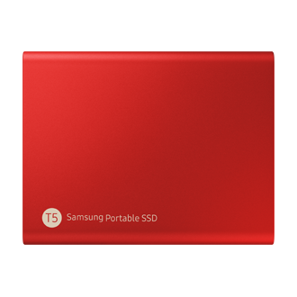 Портативний SSD Накопичувач Samsung T5 Red 500Гб MU-PA500R/WW  - фото 2