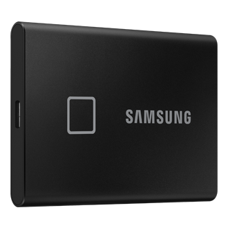 Портативний SSD Накопичувач Samsung T7 Touch Black 1Тб MU-PC1T0K/WW  - фото 3