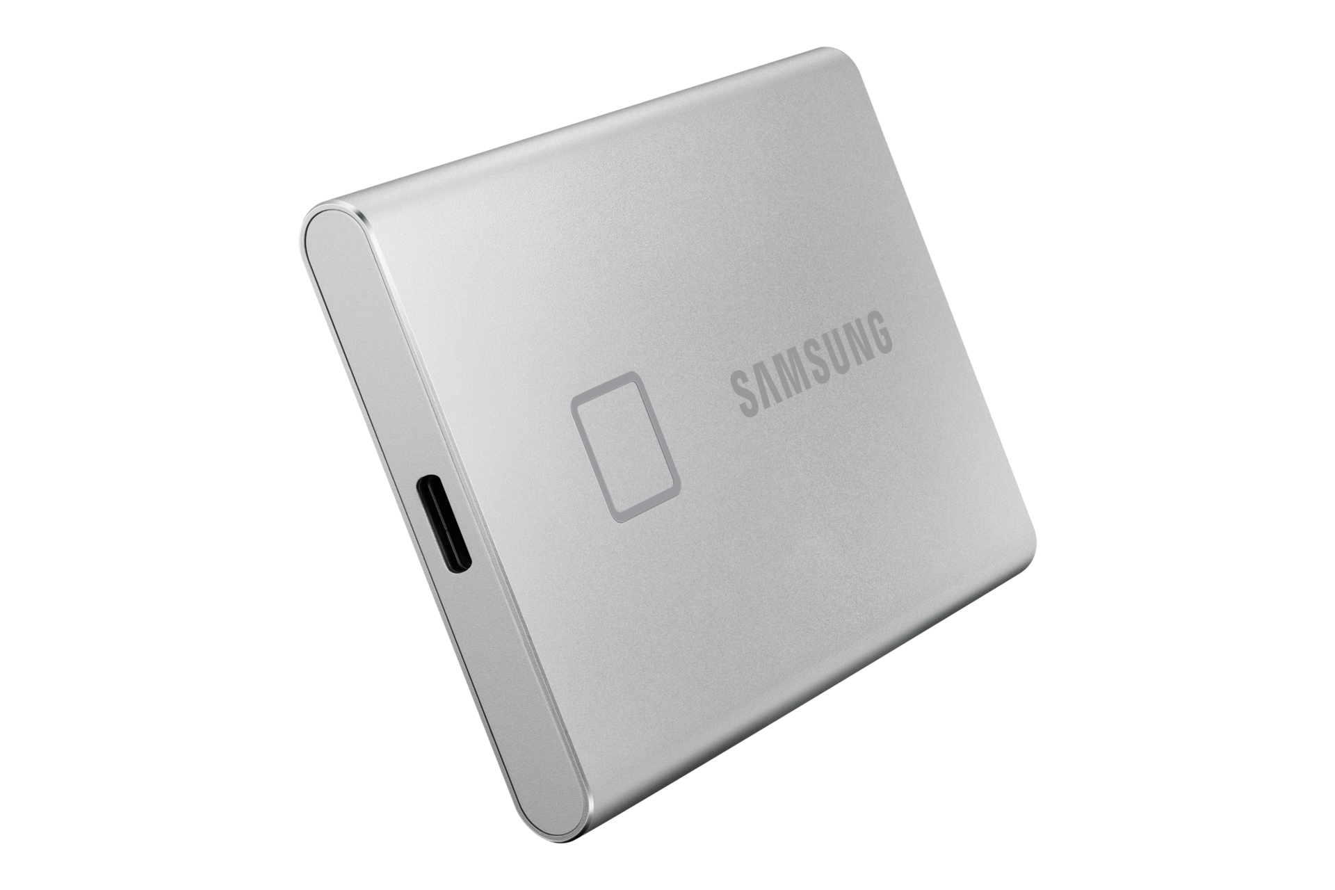 Портативний SSD Накопичувач Samsung T7 Touch Silver 2Тб MU-PC2T0S/WW - фото 7
