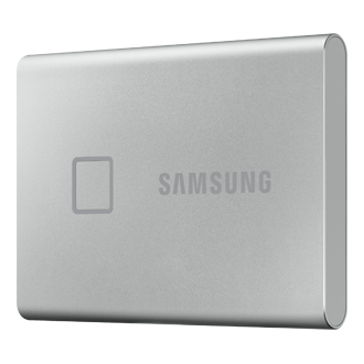 Портативний SSD Накопичувач Samsung T7 Touch Silver 2Тб MU-PC2T0S/WW - фото 4