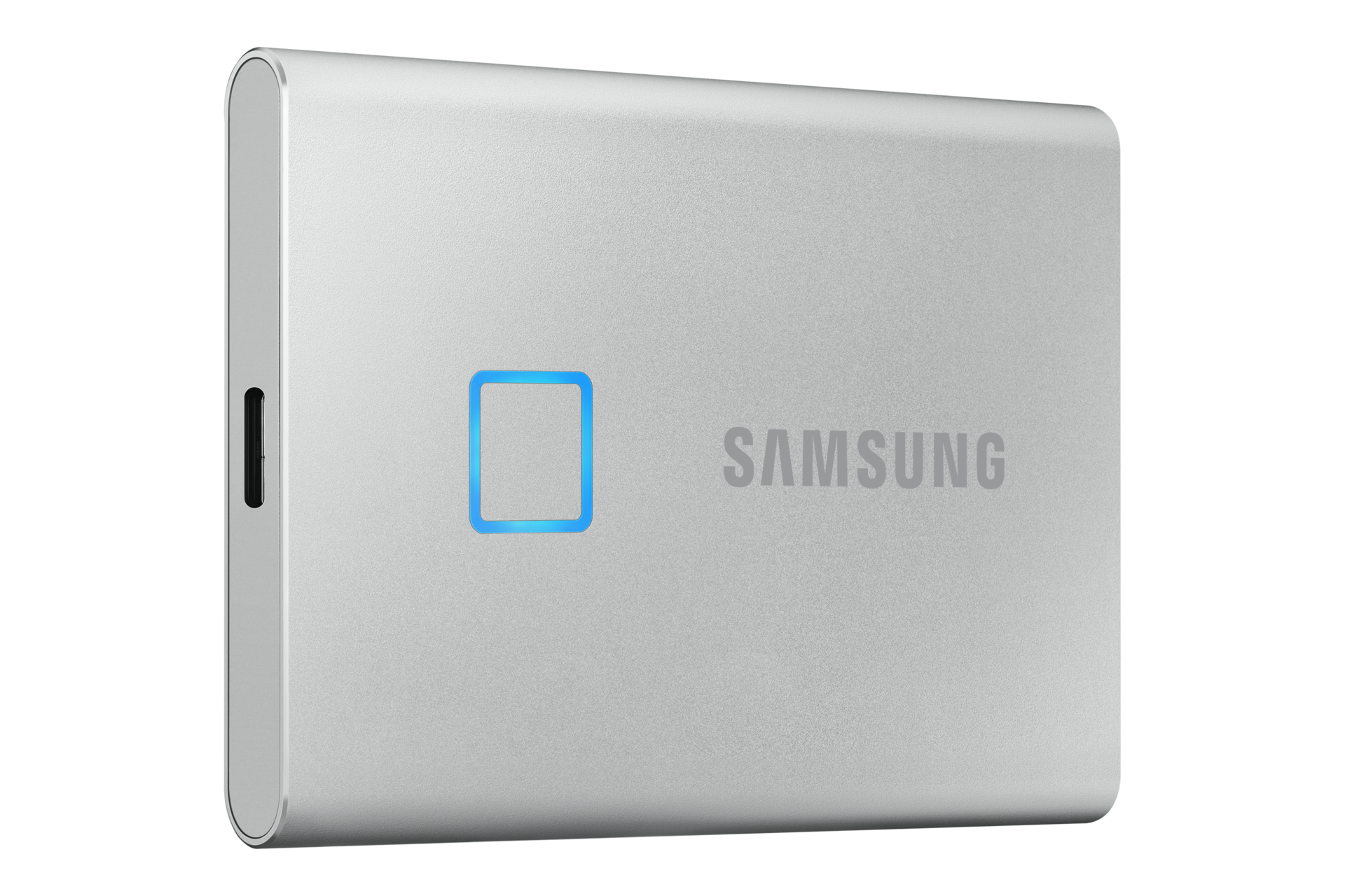 Портативний SSD Накопичувач Samsung T7 Touch Silver 2Тб MU-PC2T0S/WW - фото 9