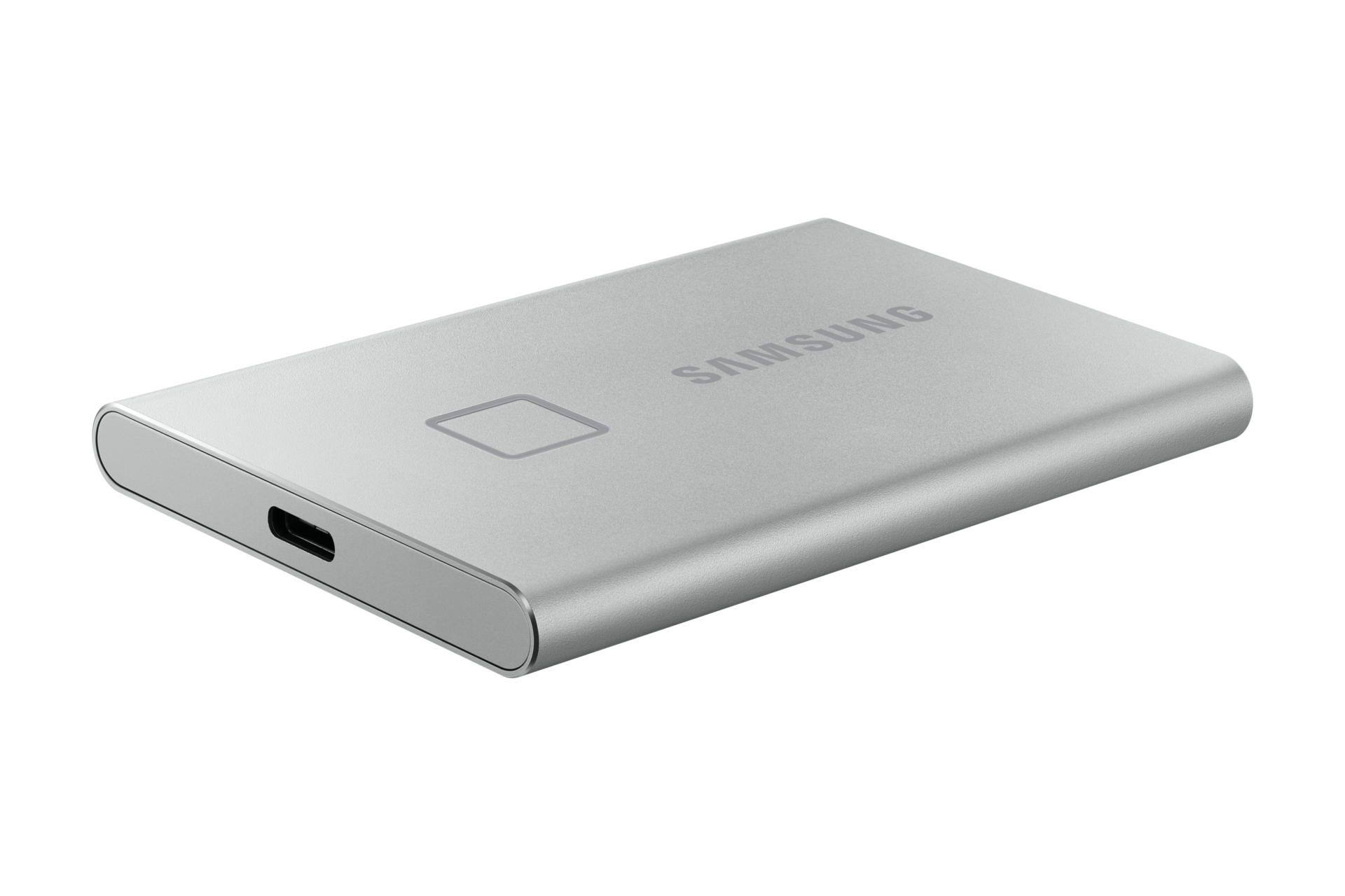 Портативний SSD Накопичувач Samsung T7 Touch Silver 500Гб MU-PC500S/WW - фото 6