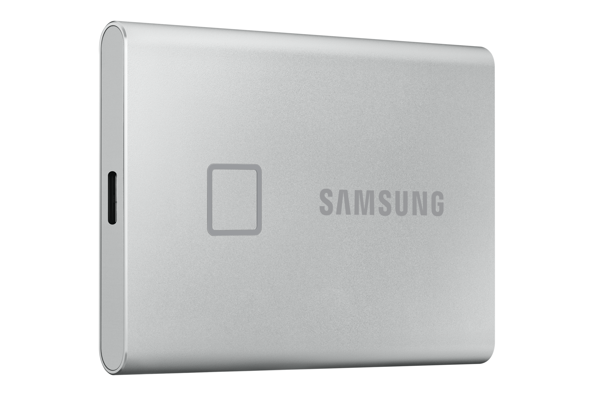 Портативний SSD Накопичувач Samsung T7 Touch Silver 500Гб MU-PC500S/WW - фото 3