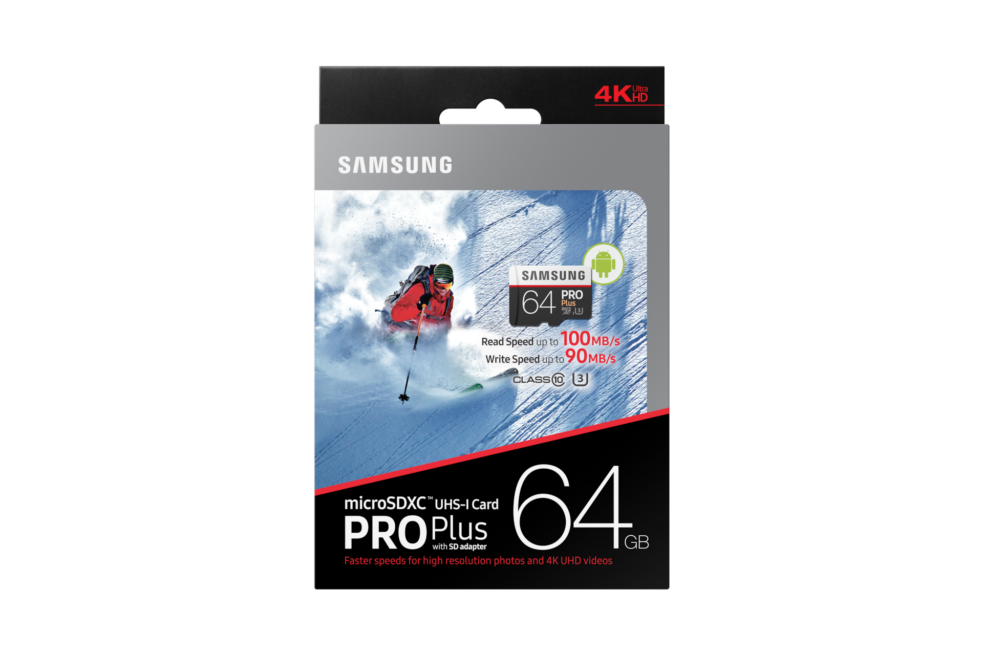 Купити Карту Пам'яті Samsung PRO Plus 64Гб 100 MB/s MB-MD64KA/RU - фото 8