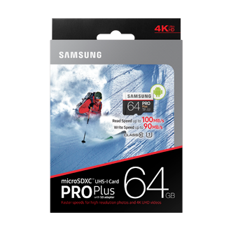 Купити Карту Пам'яті Samsung PRO Plus 64Гб 100 MB/s MB-MD64KA/RU - фото 8