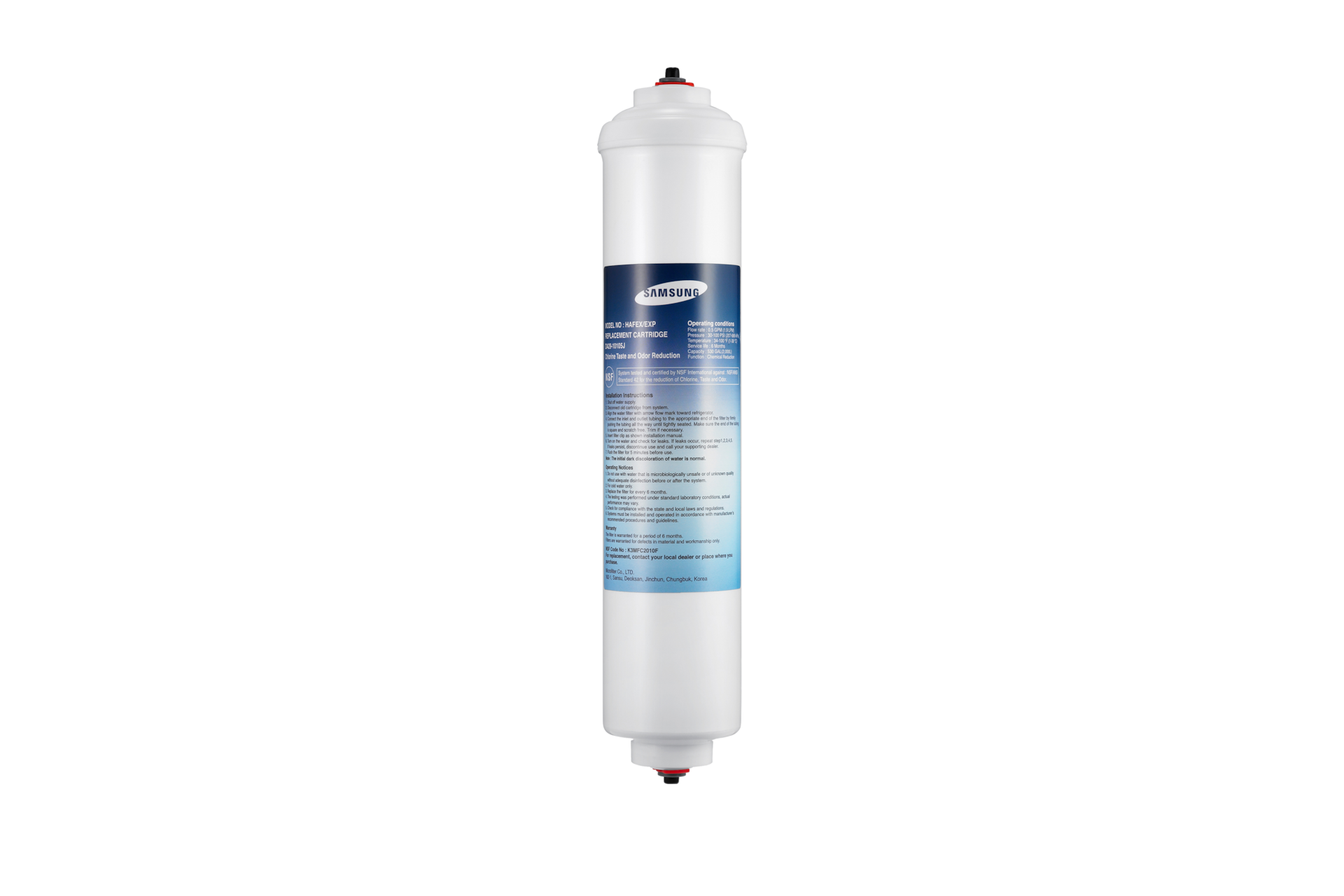 Samsung Fridge External Water Filter Hafex Samsung Uk