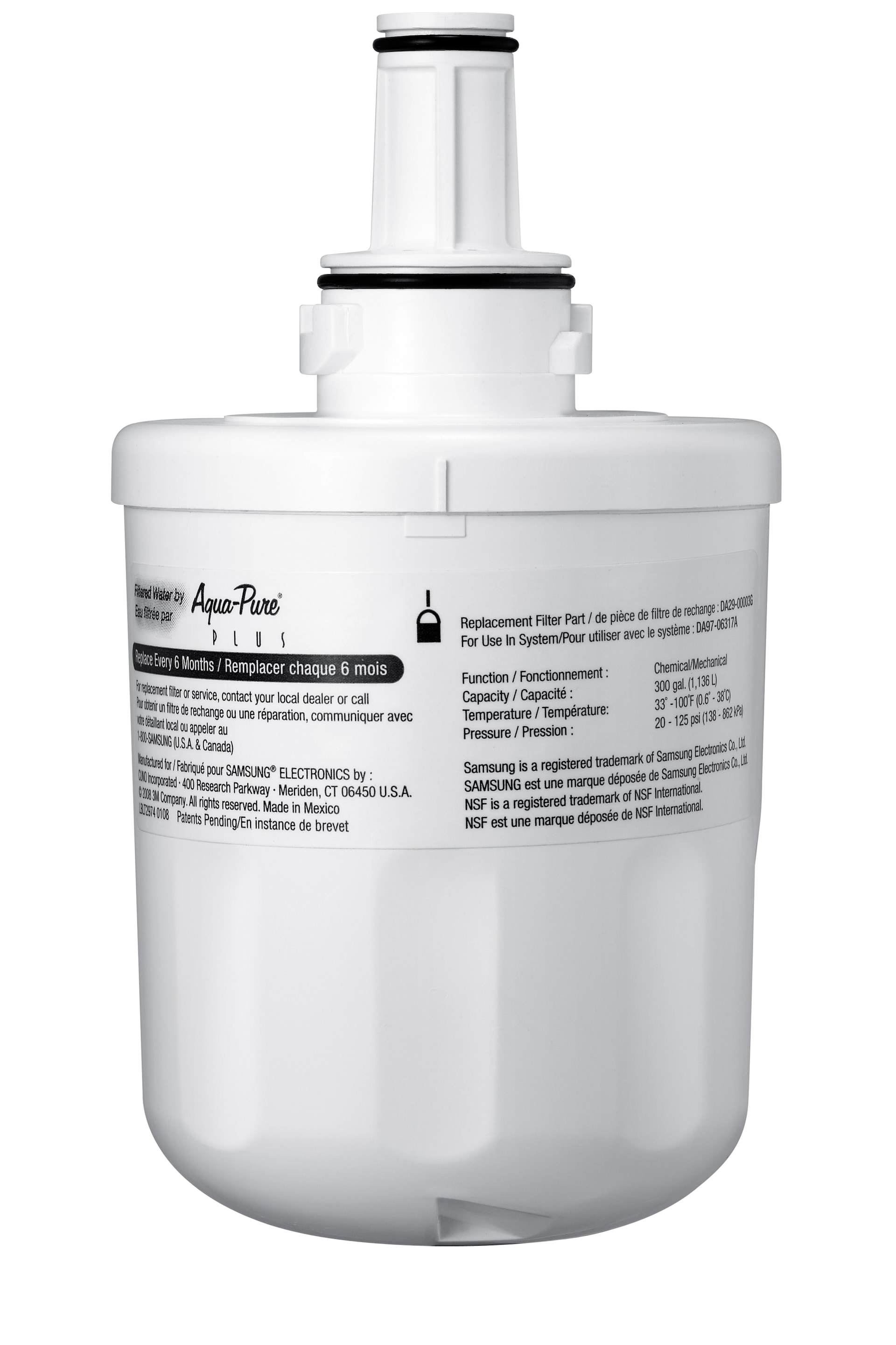 Genuine Samsung Water Filter Front