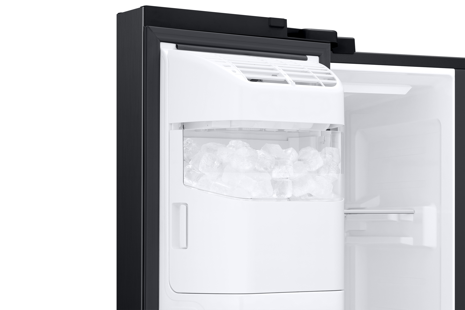 Samsung RS8000 with Non Plumbed Water & Ice Dispenser Black Samsung UK
