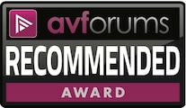 AV Forums Recommended Award 