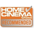 Home Cinema Choice Recommended Award