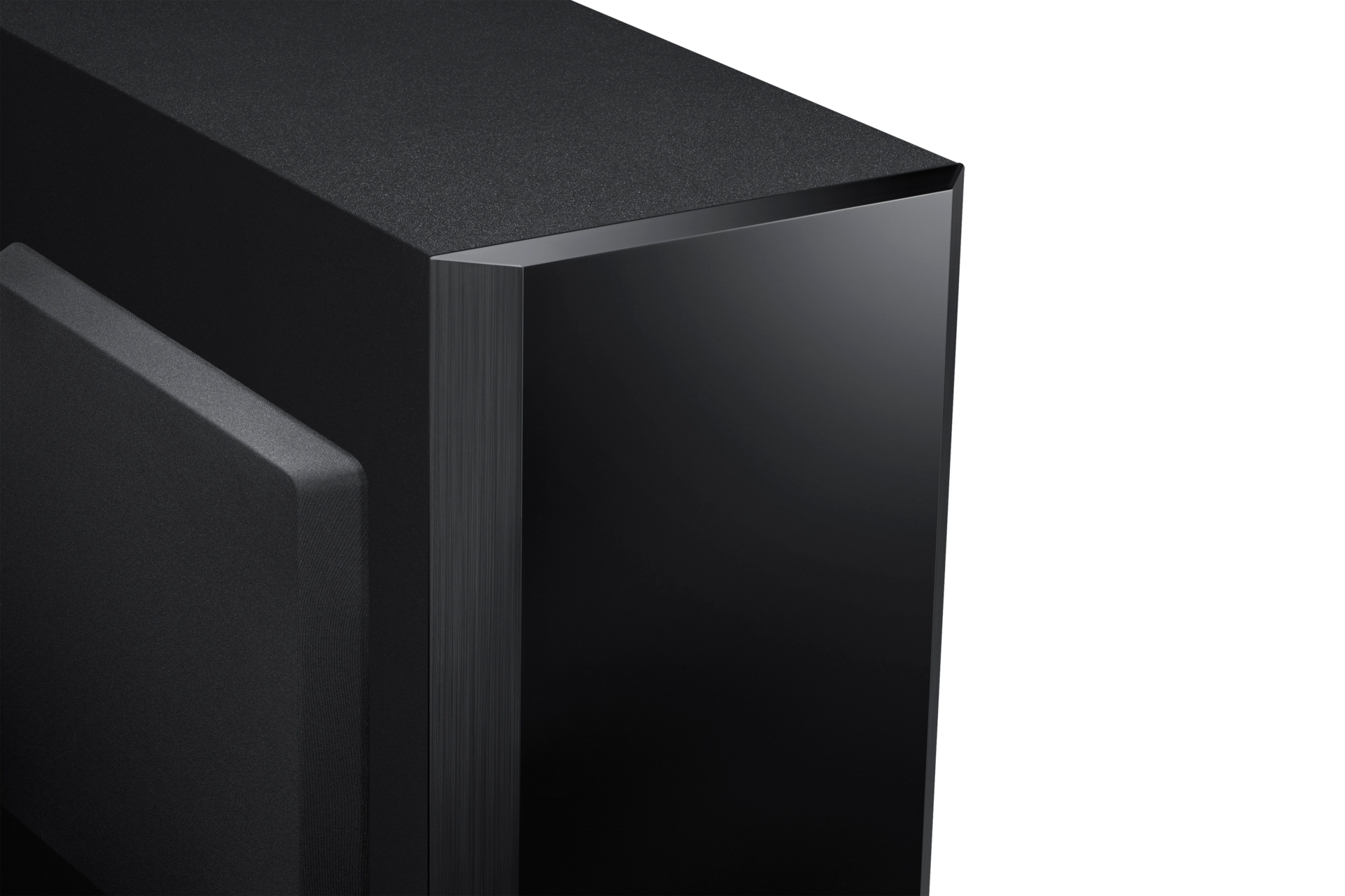 5 Speaker 3D Blu-ray & DVD Home Theatre System Woofer Detail black